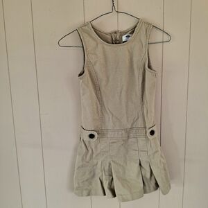 Old Navy Uniform Jumper "Oatmeal" Girls Size 7